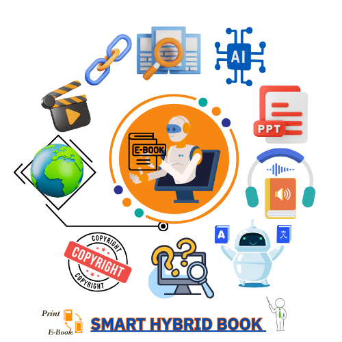 Smart Hybrid Book Icon